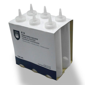DELFI PRO SAUCE BOTTLE SBT3 (6un)