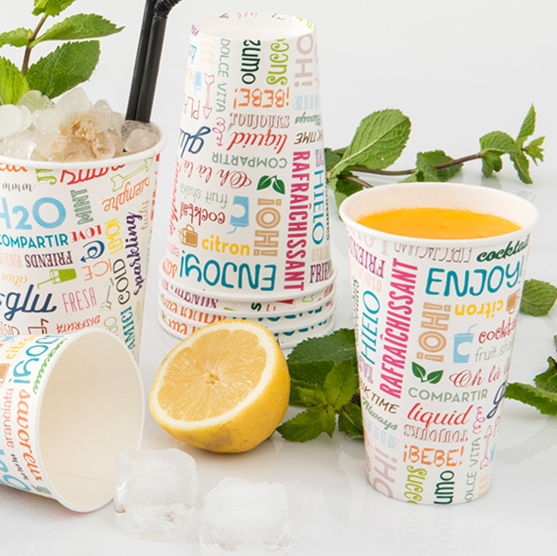 GDP PAROLE MULTICOLOR CUP (100un)