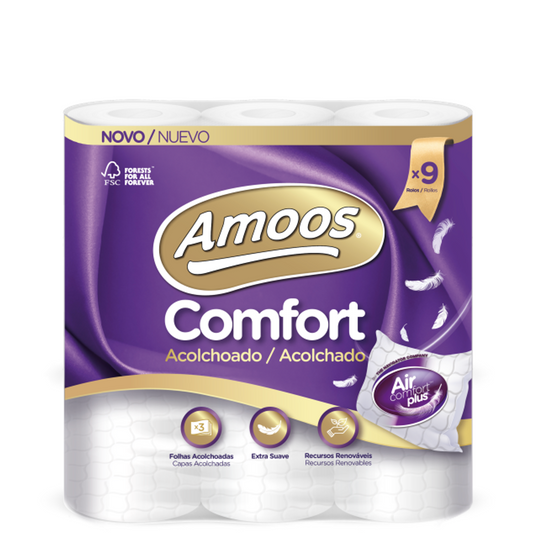 AMOOS AIR COMFORT PLUS (63 Rolos)