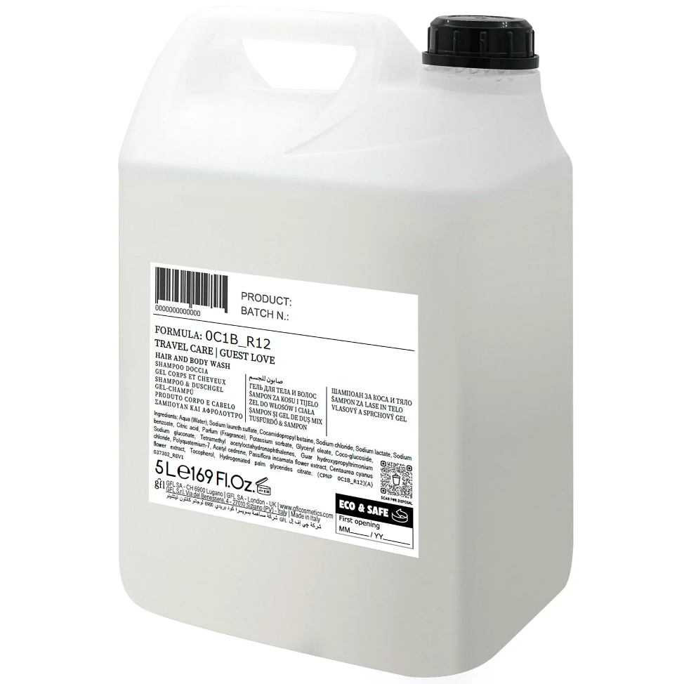 GUEST LOVE HAIR & BODY WASH 5L