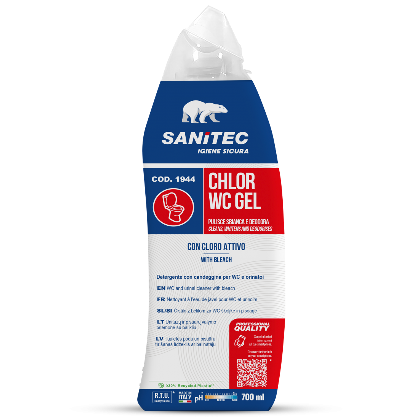 SANITEC CHLOR WC GEL 700ml