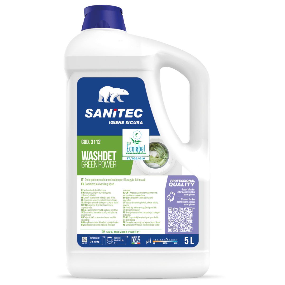 SANITEC GREEN POWER WASHDET
