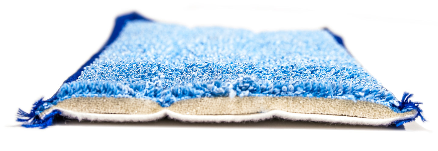 TTS MICROBLUE VELCRO MOP